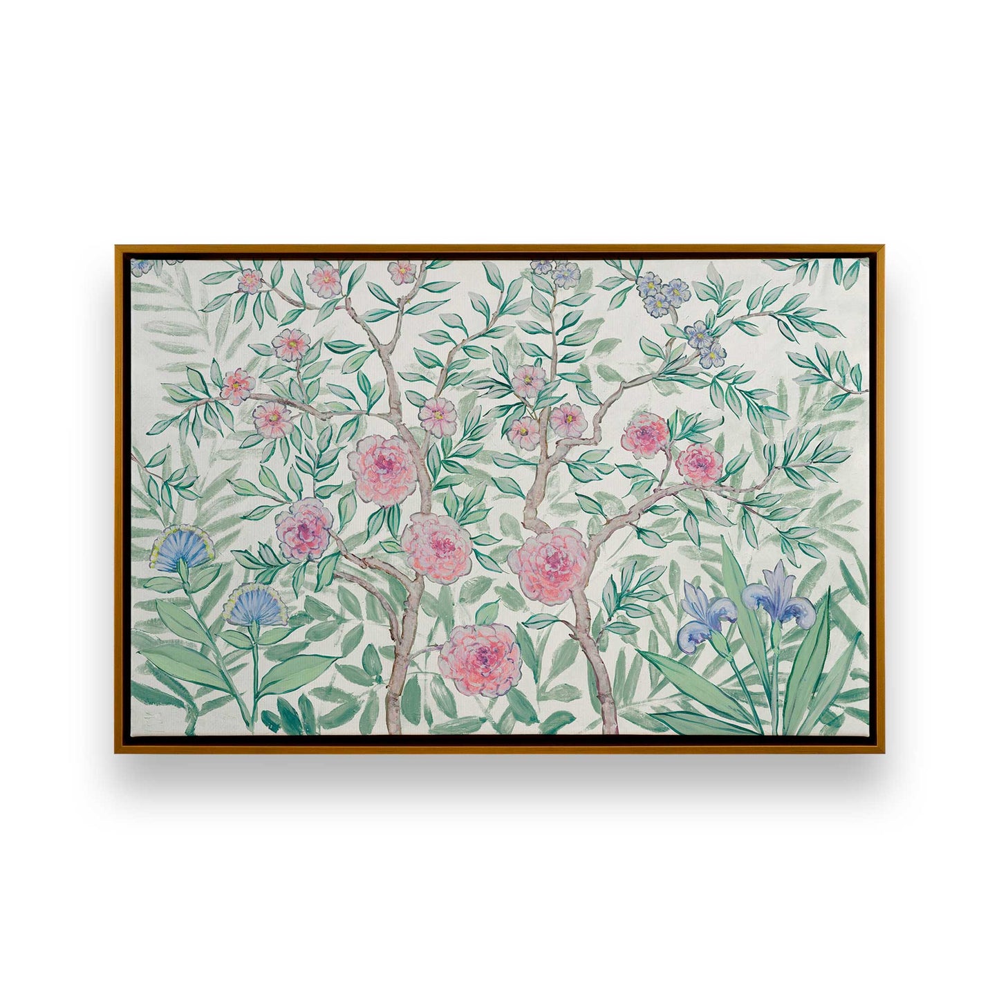 [Color:Polished Gold], Picture of art in a Polished Gold frame