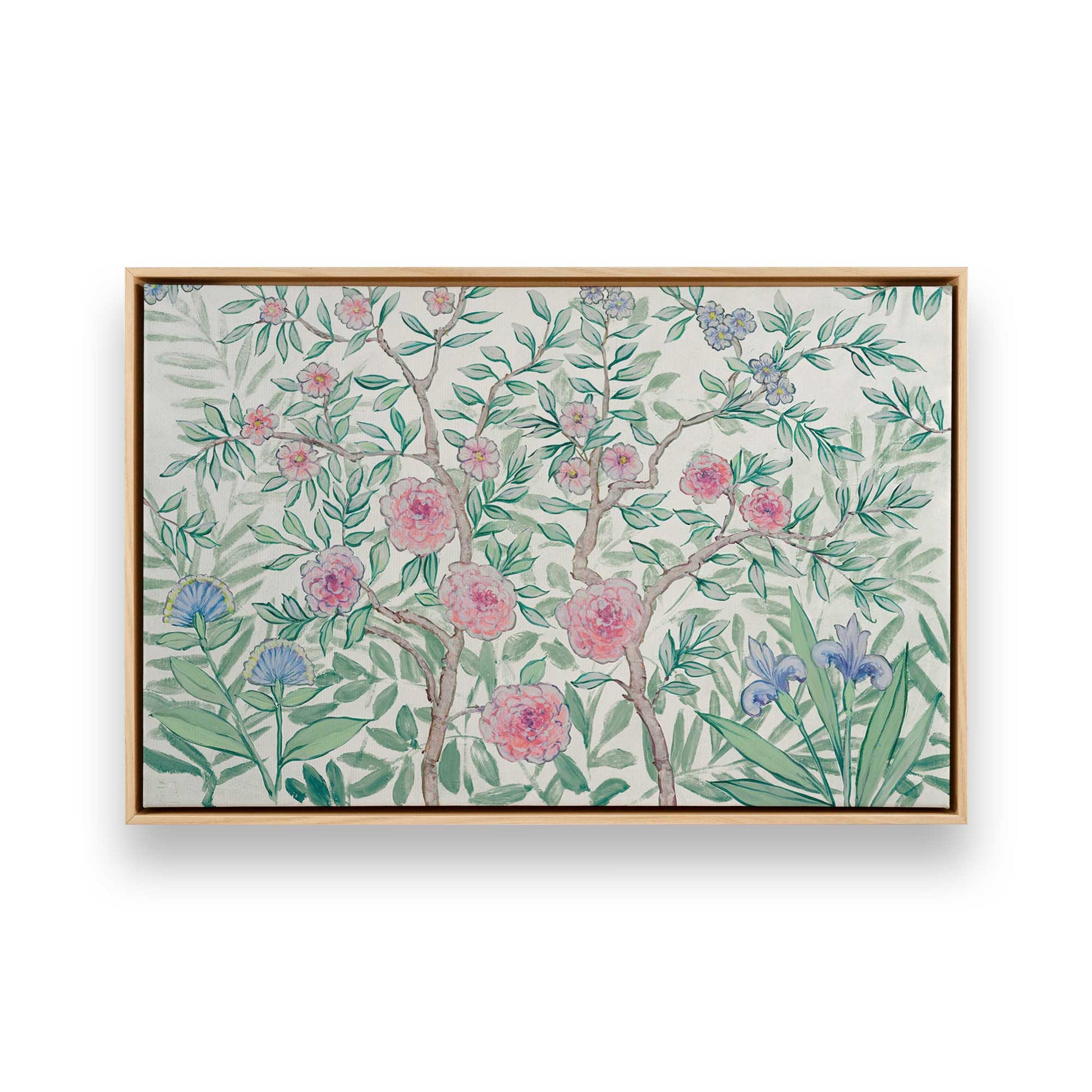 [Color:American Maple], Picture of art in a American Maple frame