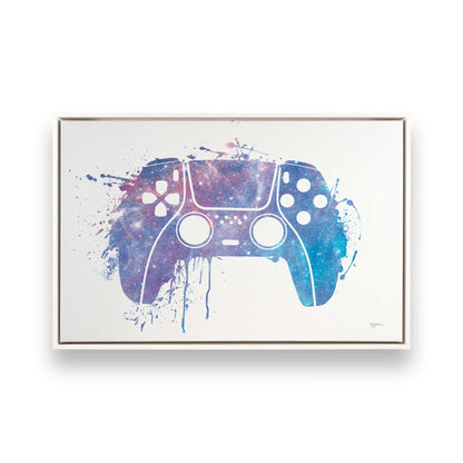 [Color:Opaque White], Picture of art in a White frame