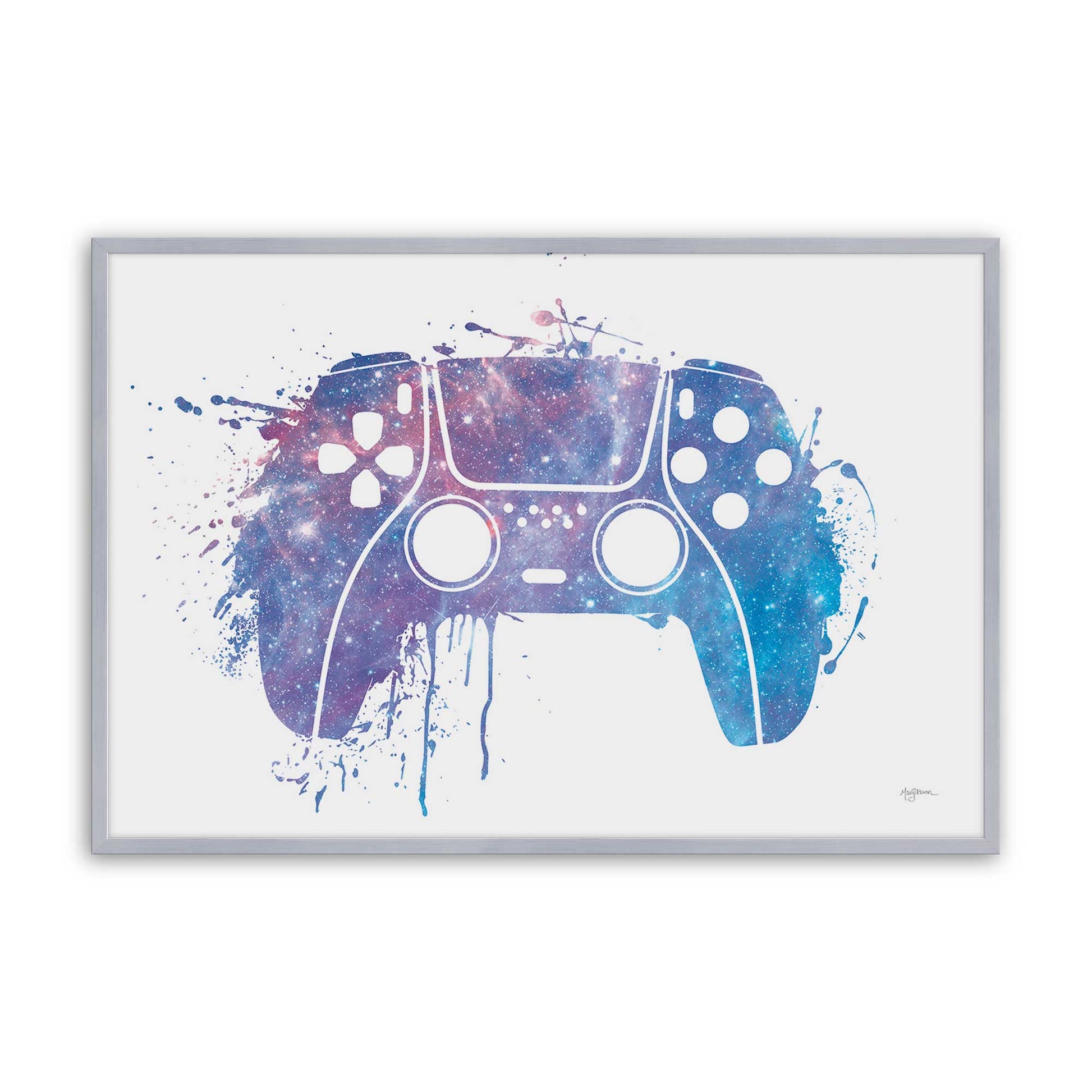 [Color:Polished Chrome], Picture of art in a Polished Chrome frame