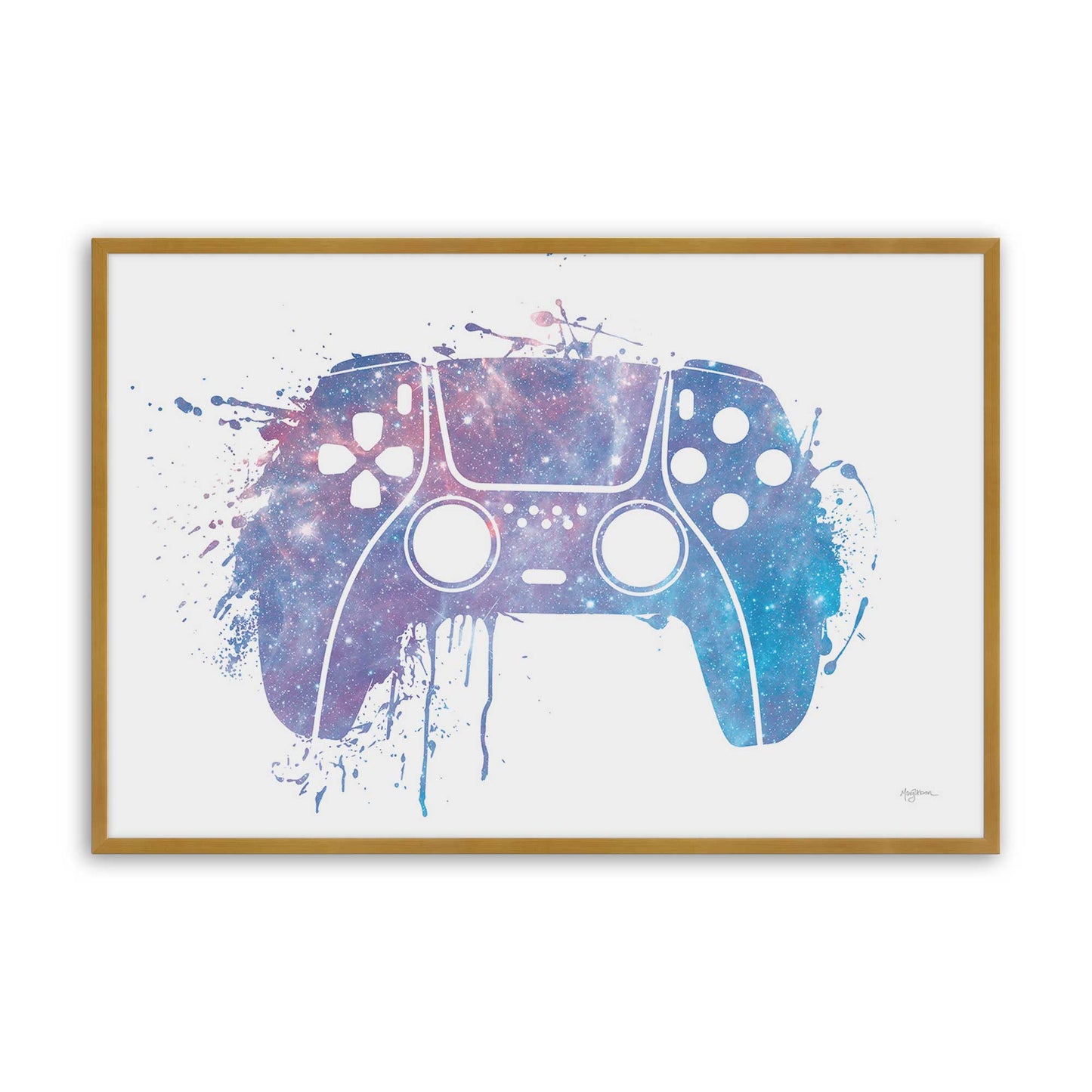 [Color:Polished Gold], Picture of art in a Polished Gold frame