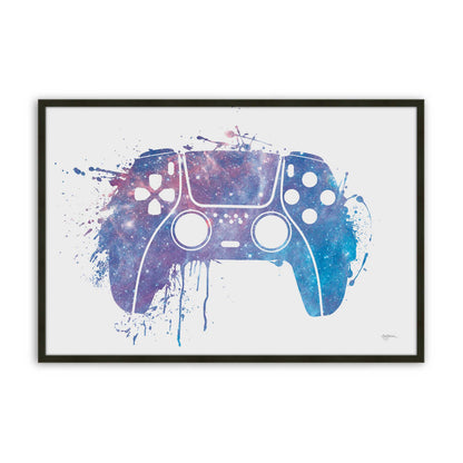 [Color:Satin Black], Picture of art in a Satin Black frame