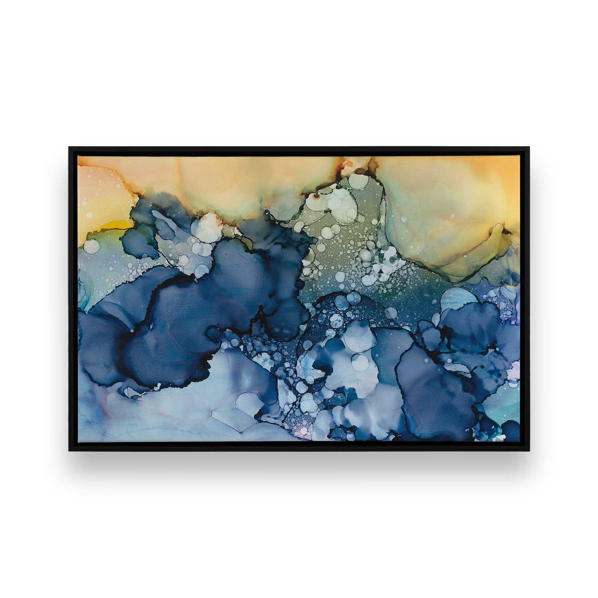 [Color:Satin Black], Picture of art in a Satin Black frame
