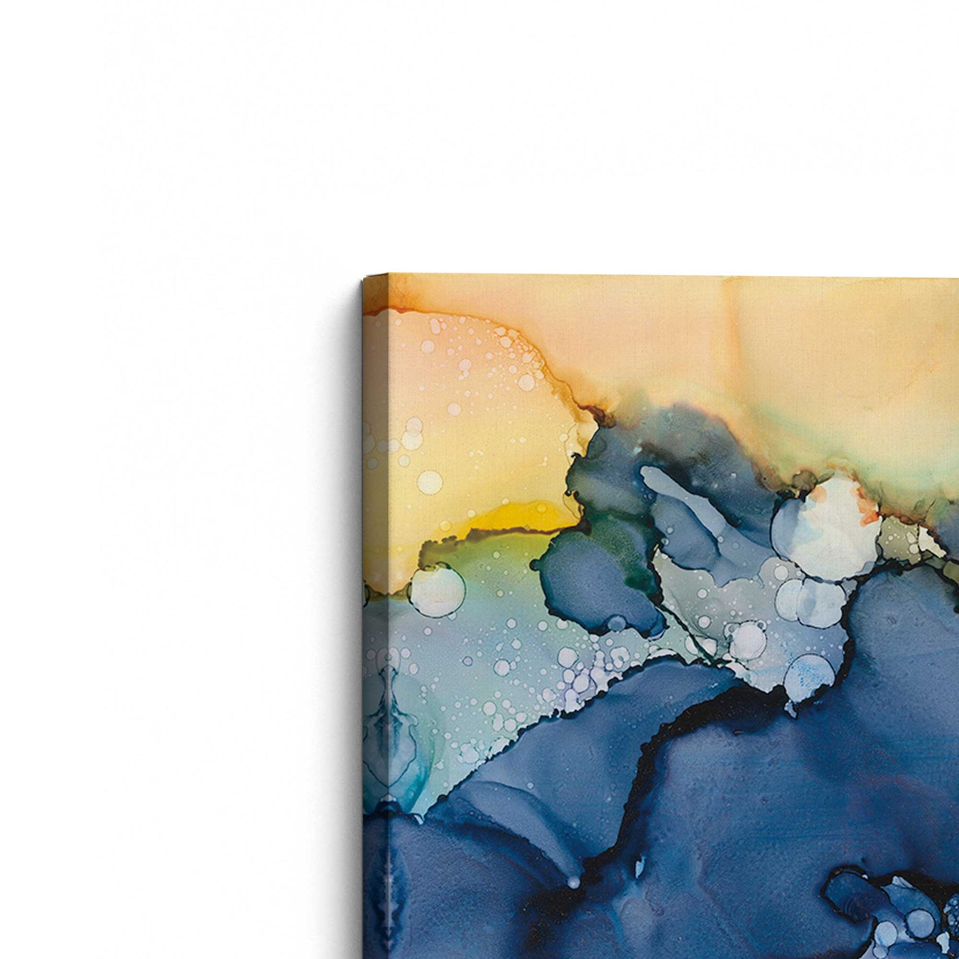 [Color:Stretched Canvas], Picture of the corner of the art