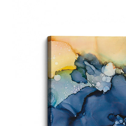 [Color:Stretched Canvas], Picture of the corner of the art