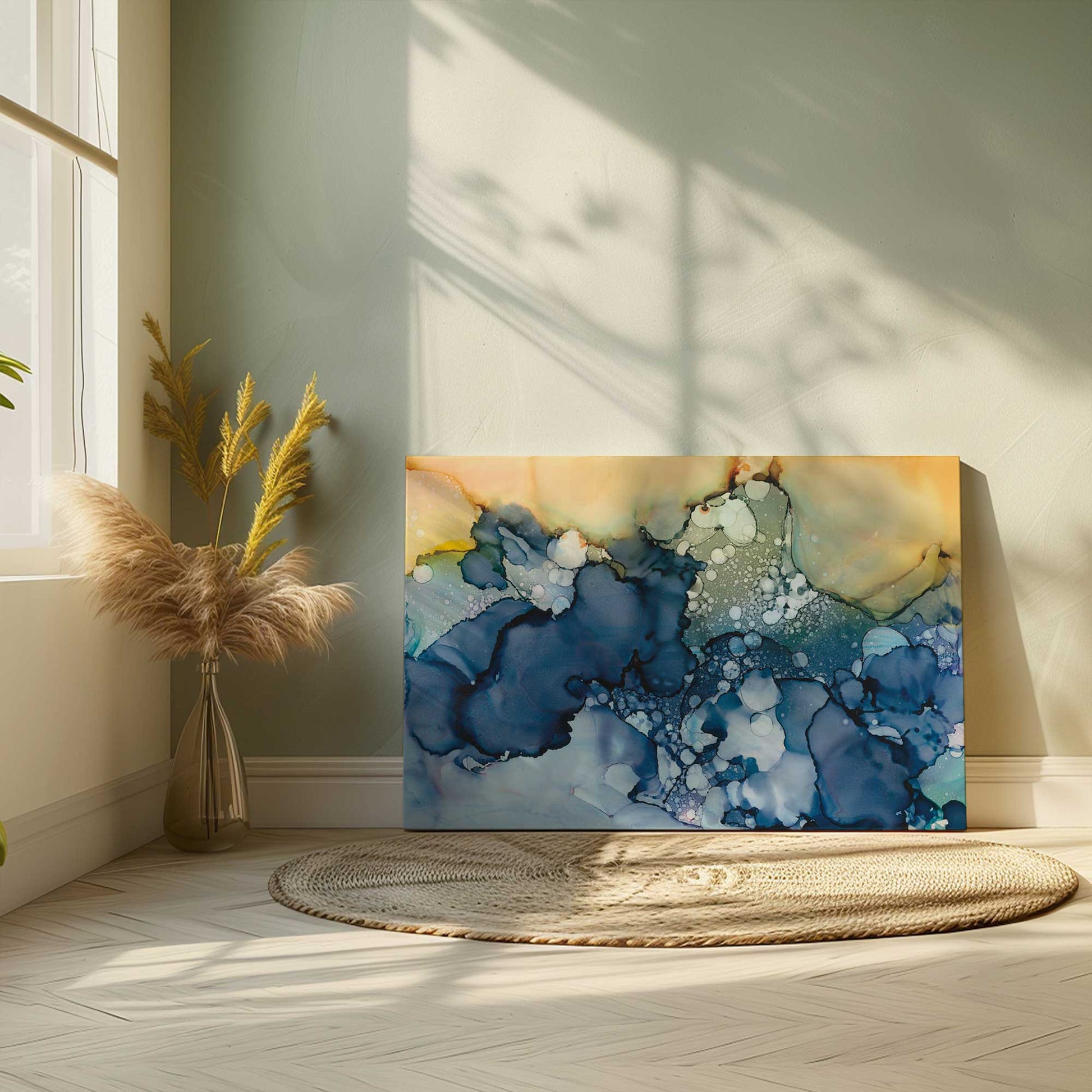Picture of art in a room