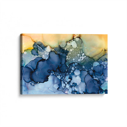 [Color:Stretched Canvas], Picture of art at an angle