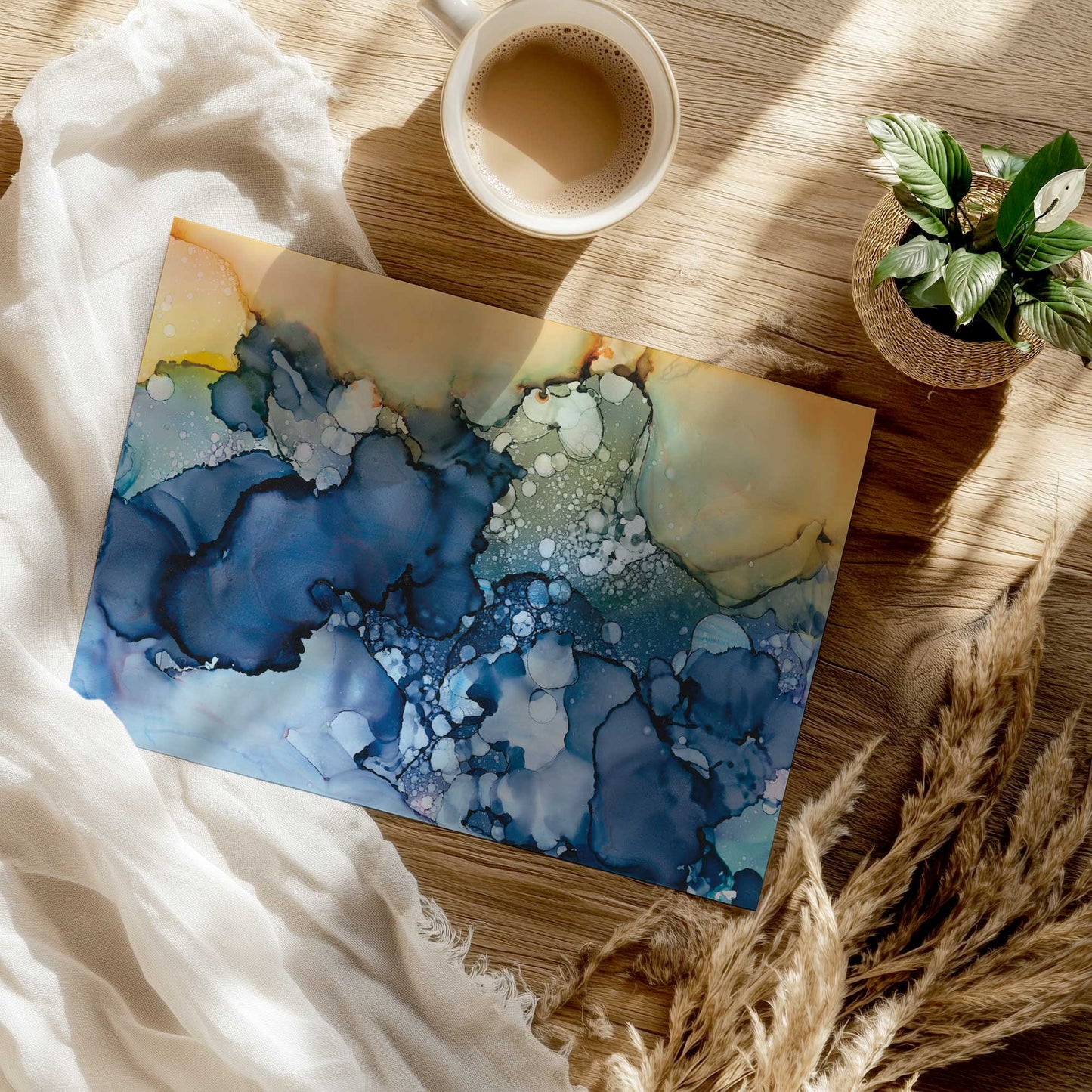 [Color:Rolled Print], Picture of close up of art