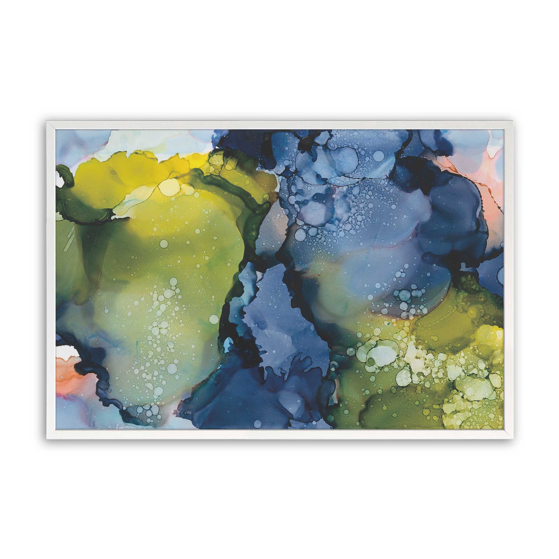[Color:Opaque White], Picture of art in a Opaque White frame