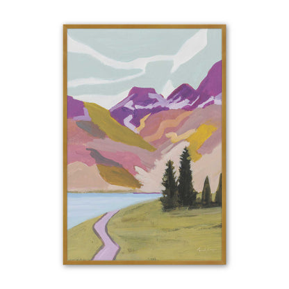 [Color:Polished Gold], Picture of art in a Polished Gold frame