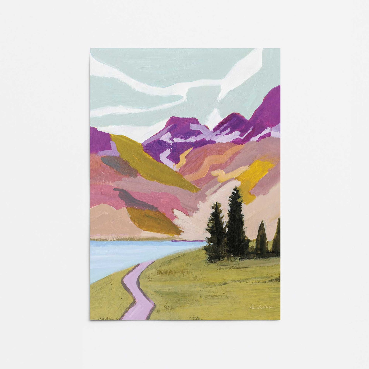 [Color:Rolled Print], Picture of close up of art