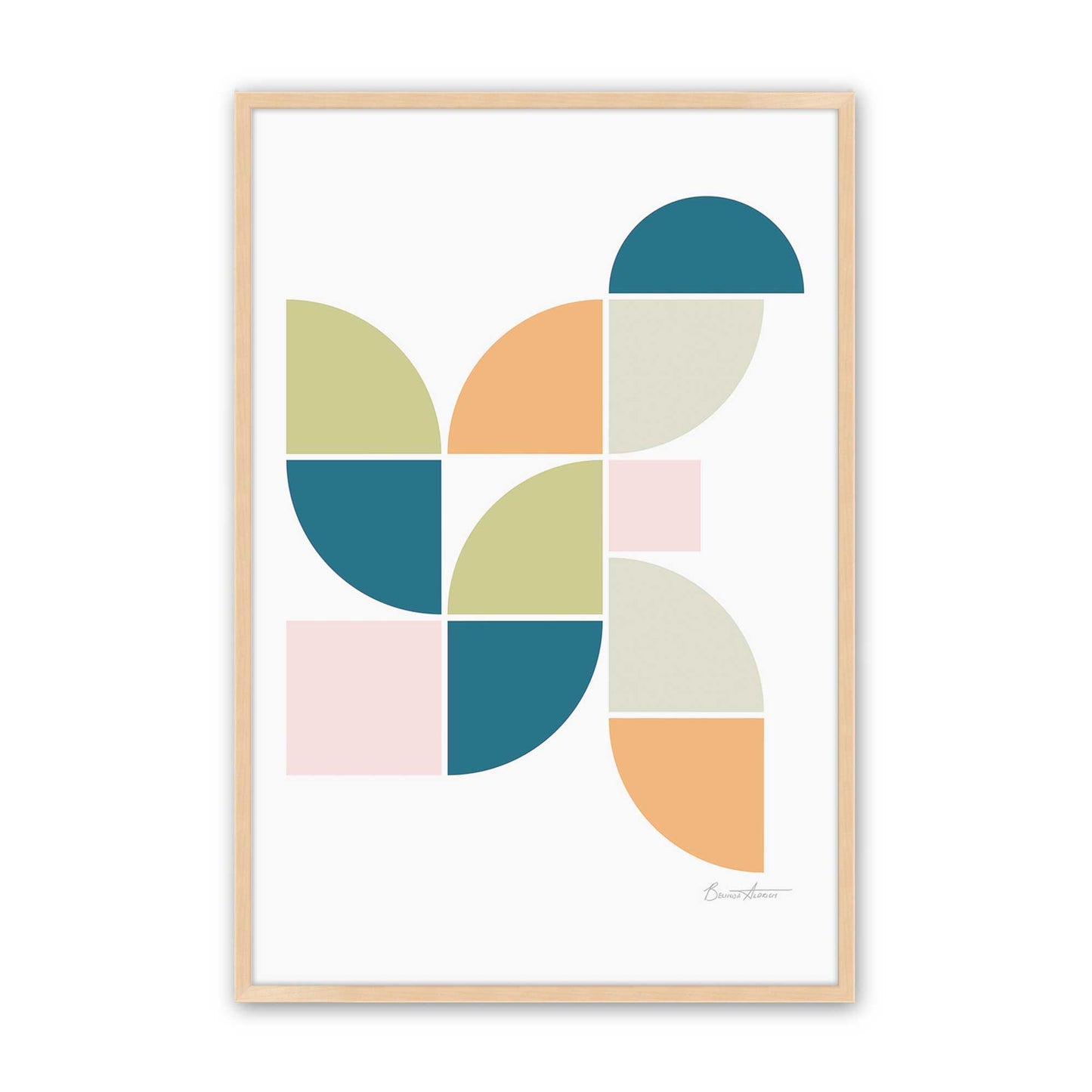 [Color:Raw Maple], Picture of art in a Raw Maple frame