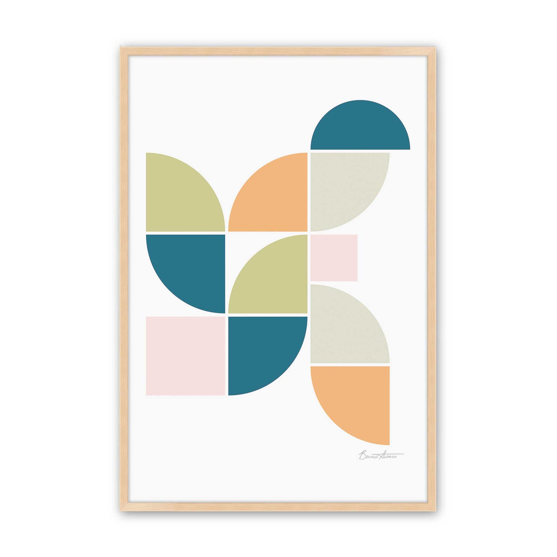 [Color:Raw Maple], Picture of art in a Raw Maple frame