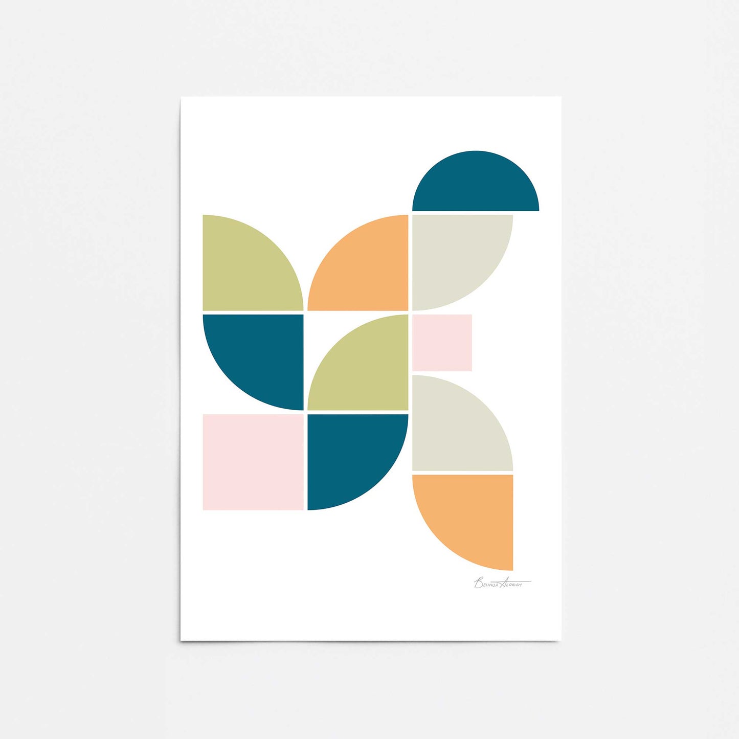 [Color:Rolled Print], Picture of close up of art