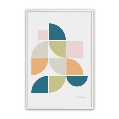 [Color:Opaque White], Picture of art in a Opaque White frame