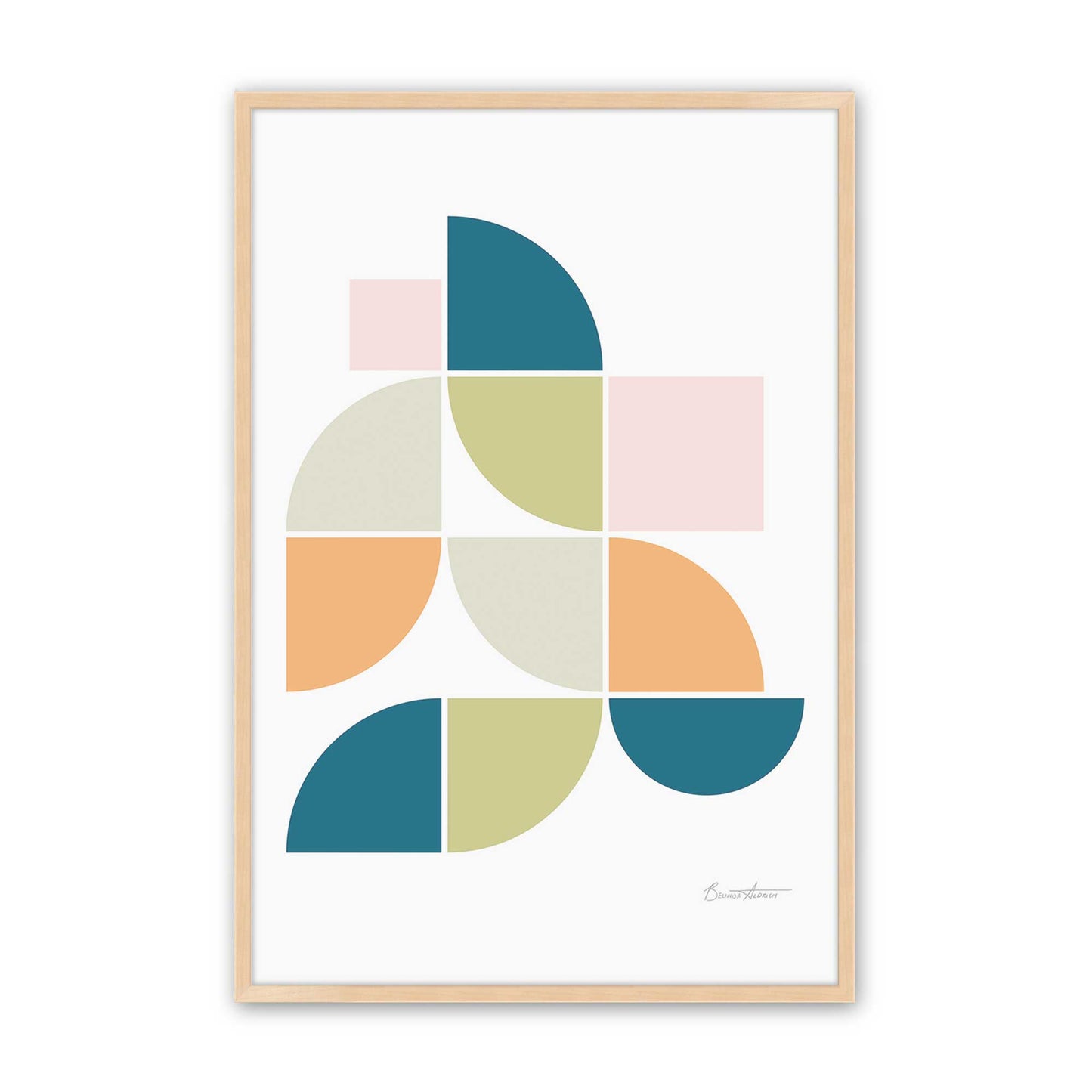 [Color:Raw Maple], Picture of art in a Raw Maple frame