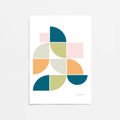 [Color:Rolled Print], Picture of close up of art