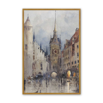 [Color:Polished Gold], Picture of art in a Polished Gold frame