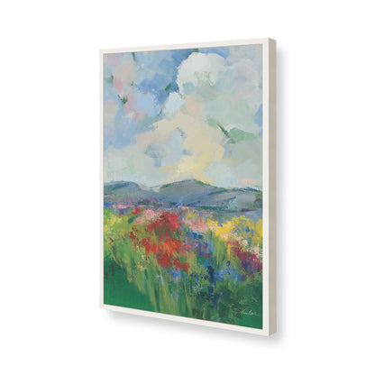 [Color:Opaque White], Picture of art in a Opaque White frame of the corner