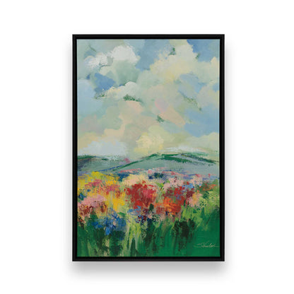 [Color:Satin Black], Picture of art in a Satin Black frame