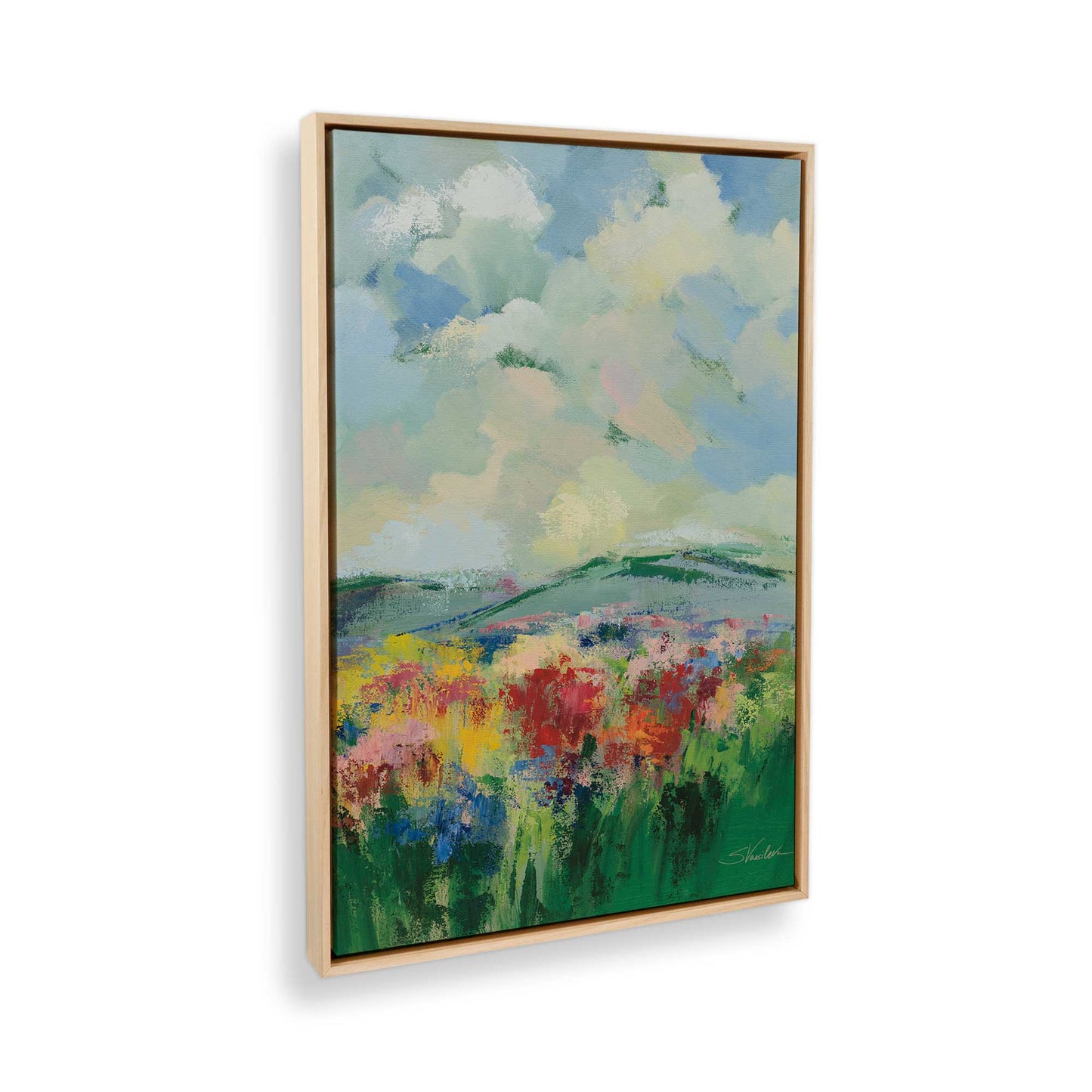 [Color:American Maple], Picture of the corner of the art