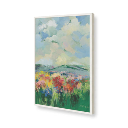 [Color:Opaque White], Picture of art in a Opaque White frame of the corner