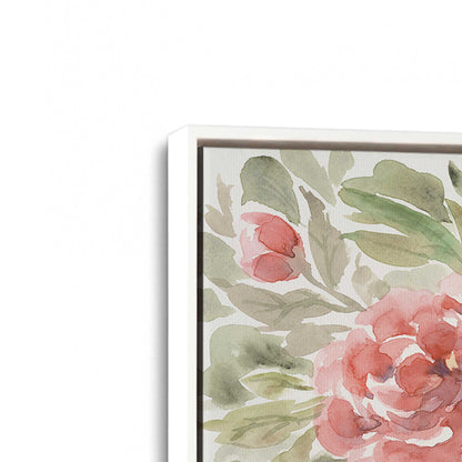 [Color:Opaque White], Picture of art in a White frame at an angle