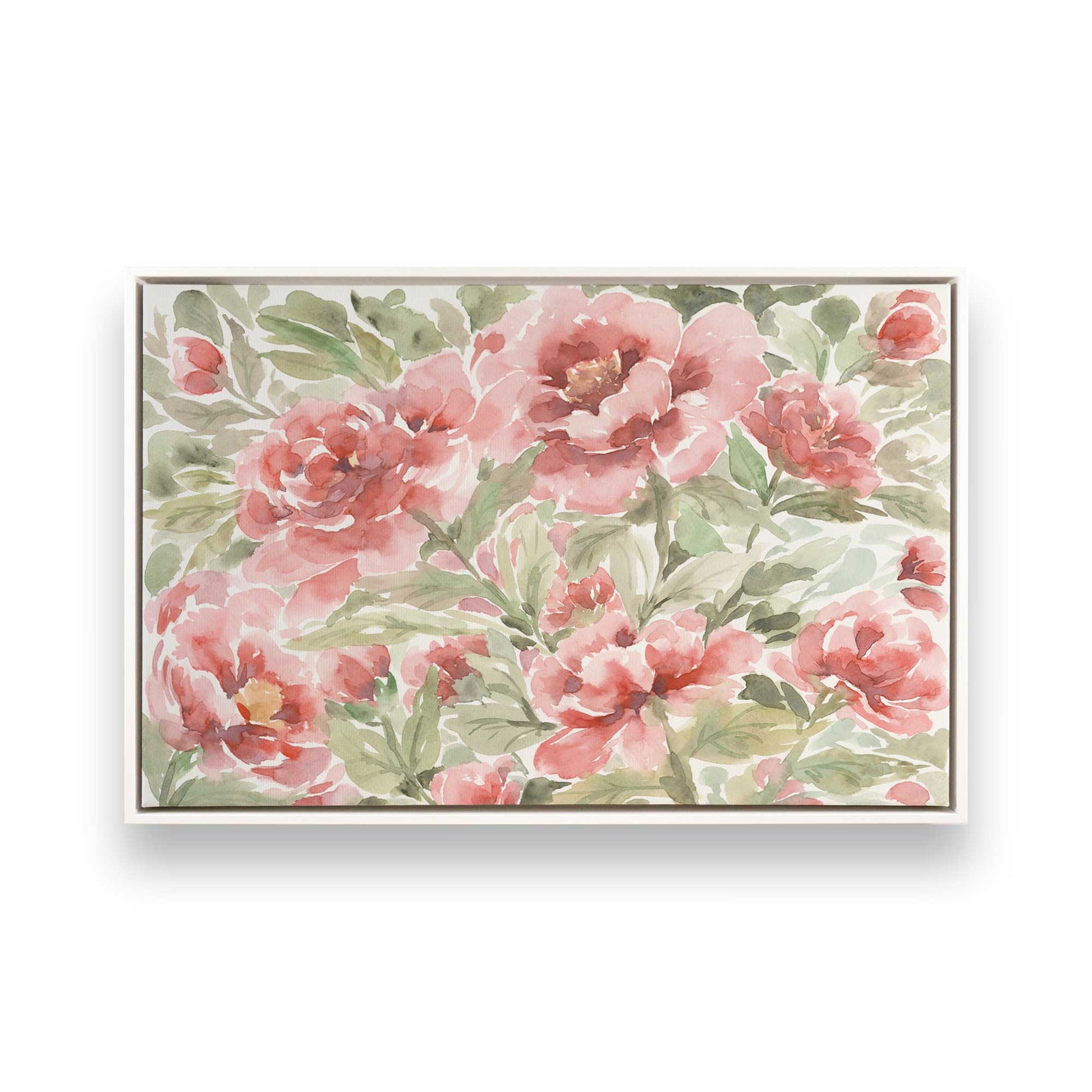 [Color:Opaque White], Picture of art in a White frame