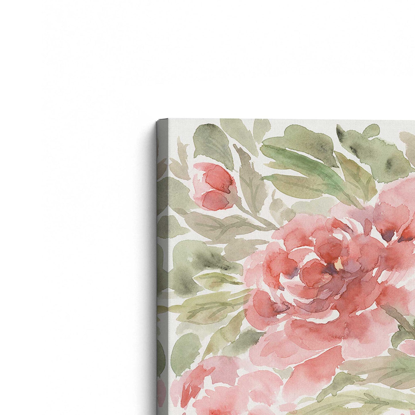 [Color:Stretched Canvas], Picture of the corner of the art