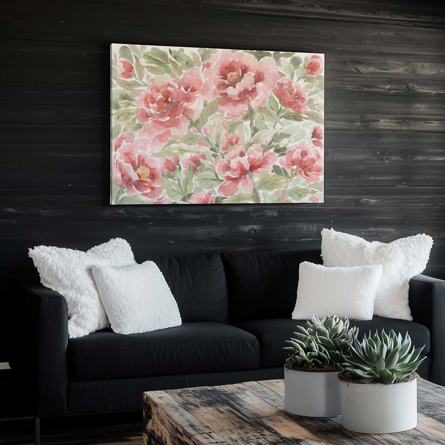 Picture of art in a room