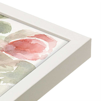 [Color:Opaque White], Picture of art in a Opaque White frame at an angle