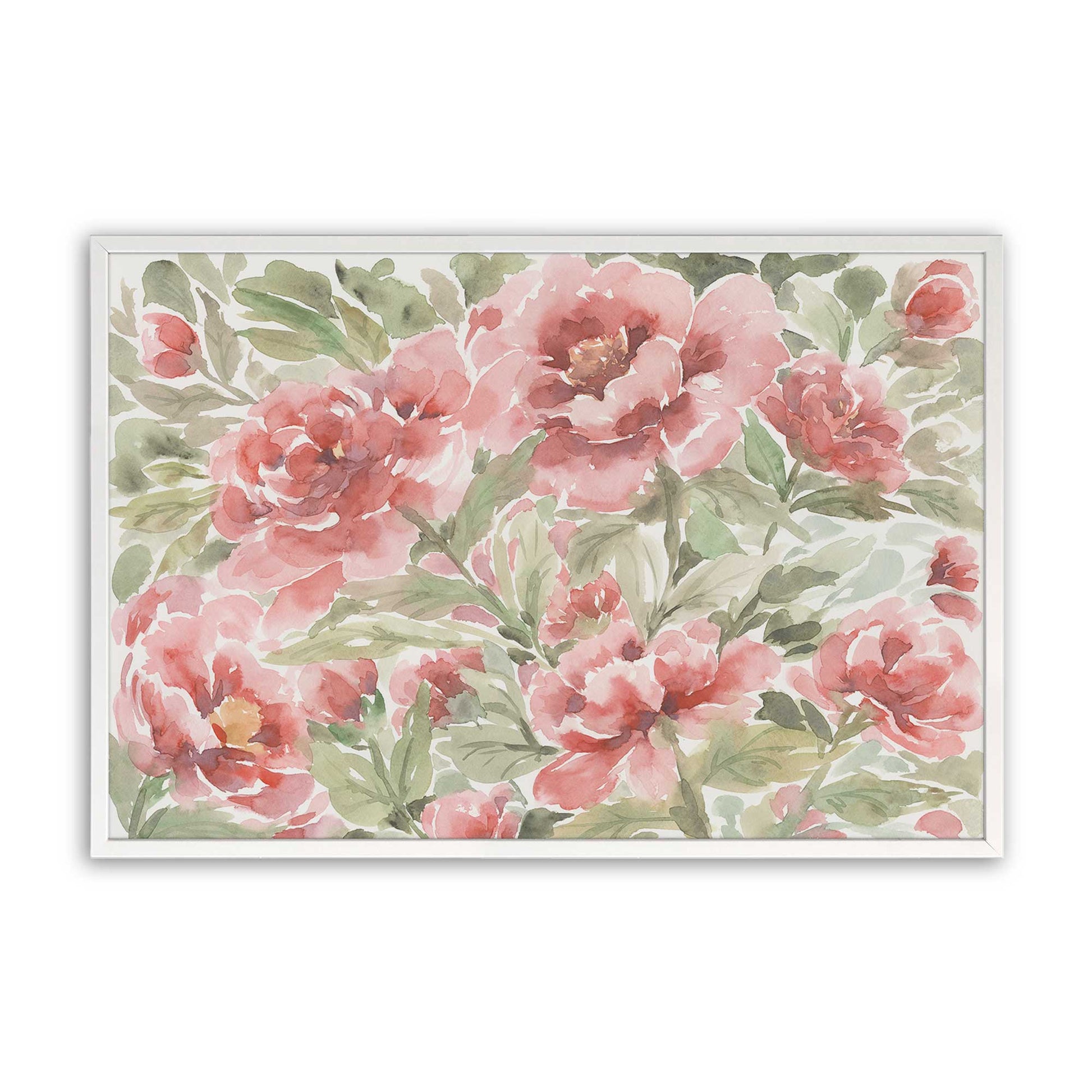 [Color:Opaque White], Picture of art in a Opaque White frame