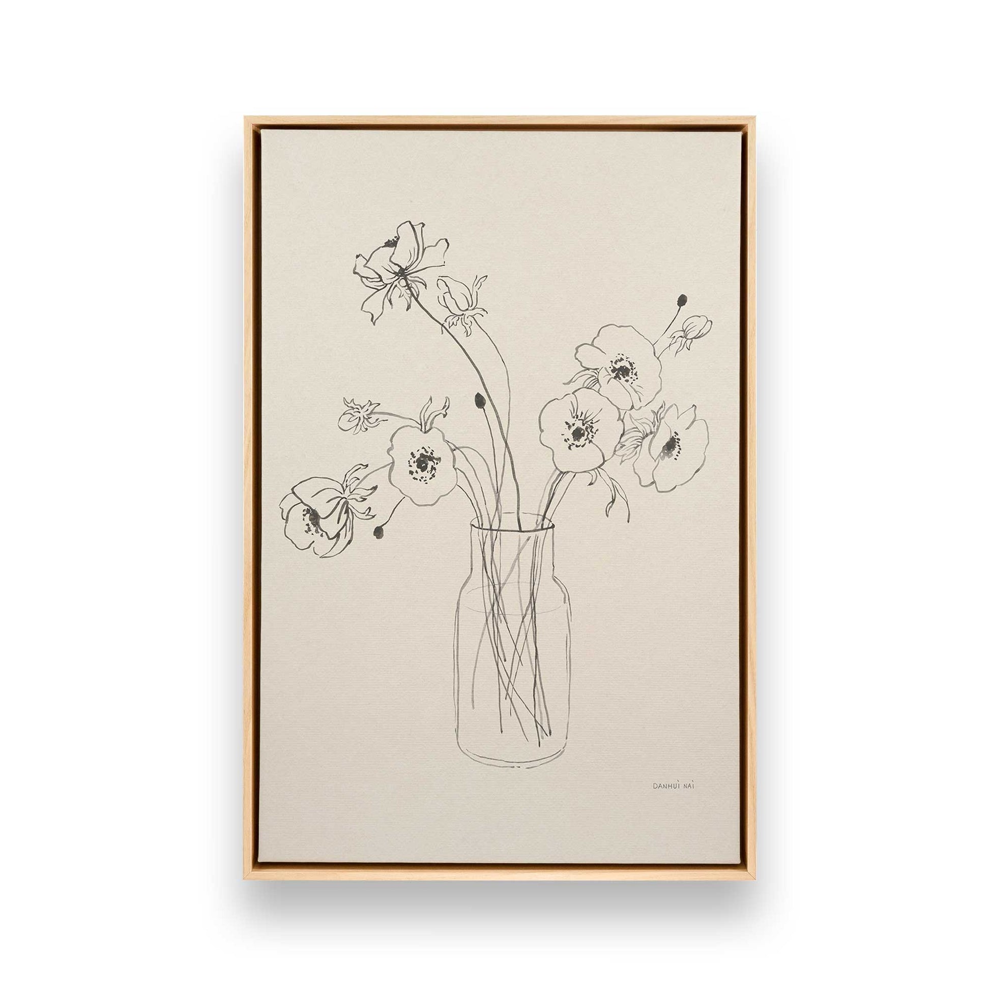 [Color:American Maple], Picture of art in a American Maple frame