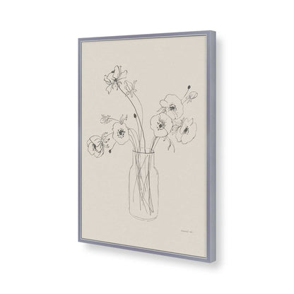 [Color:Polished Chrome], Picture of art in a Polished Chrome frame of the corner