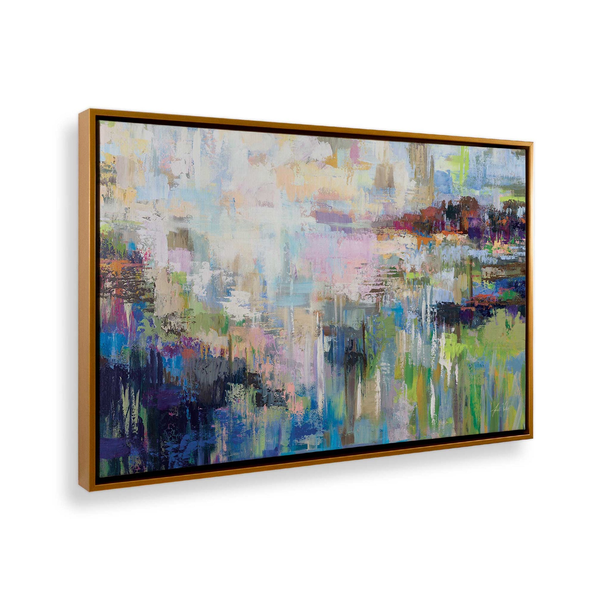 [Color:Polished Gold], Picture of the corner of the art