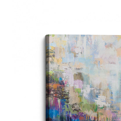 [Color:Stretched Canvas], Picture of the corner of the art