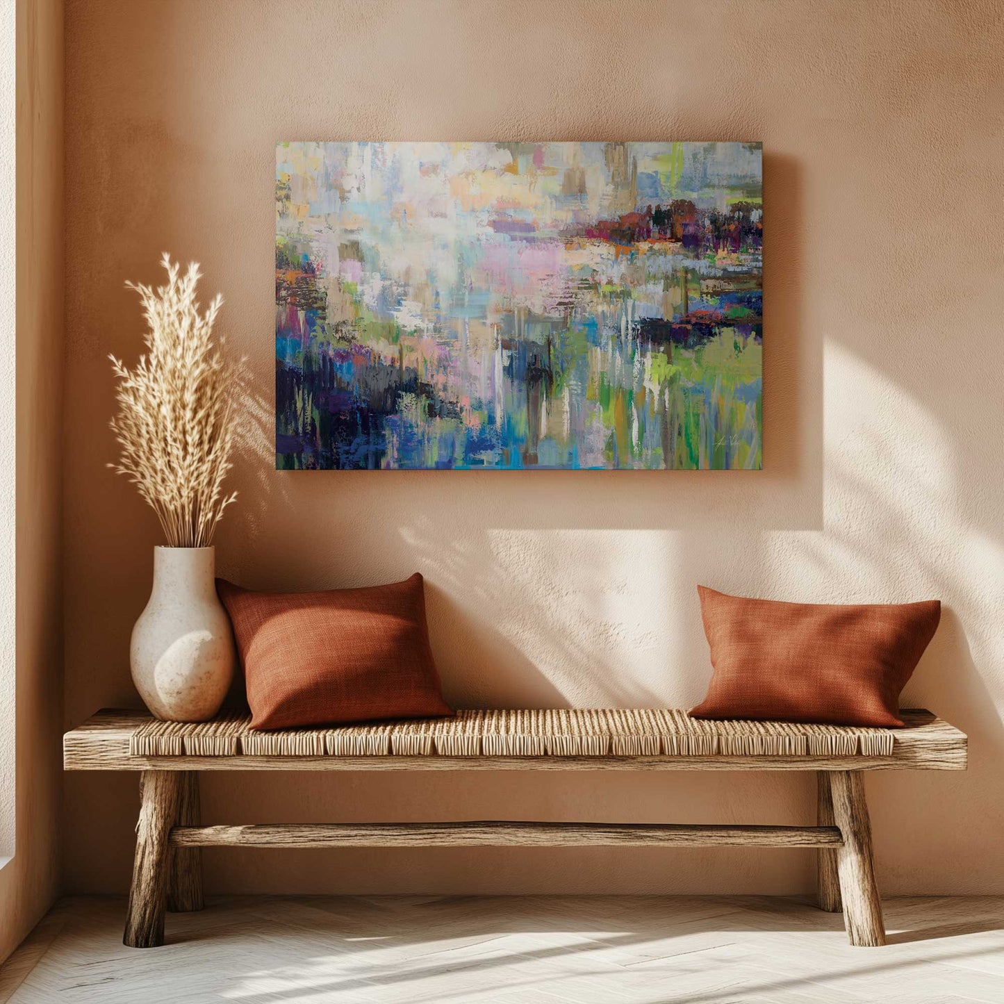 Picture of art in a room