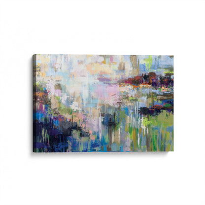 [Color:Stretched Canvas], Picture of art at an angle