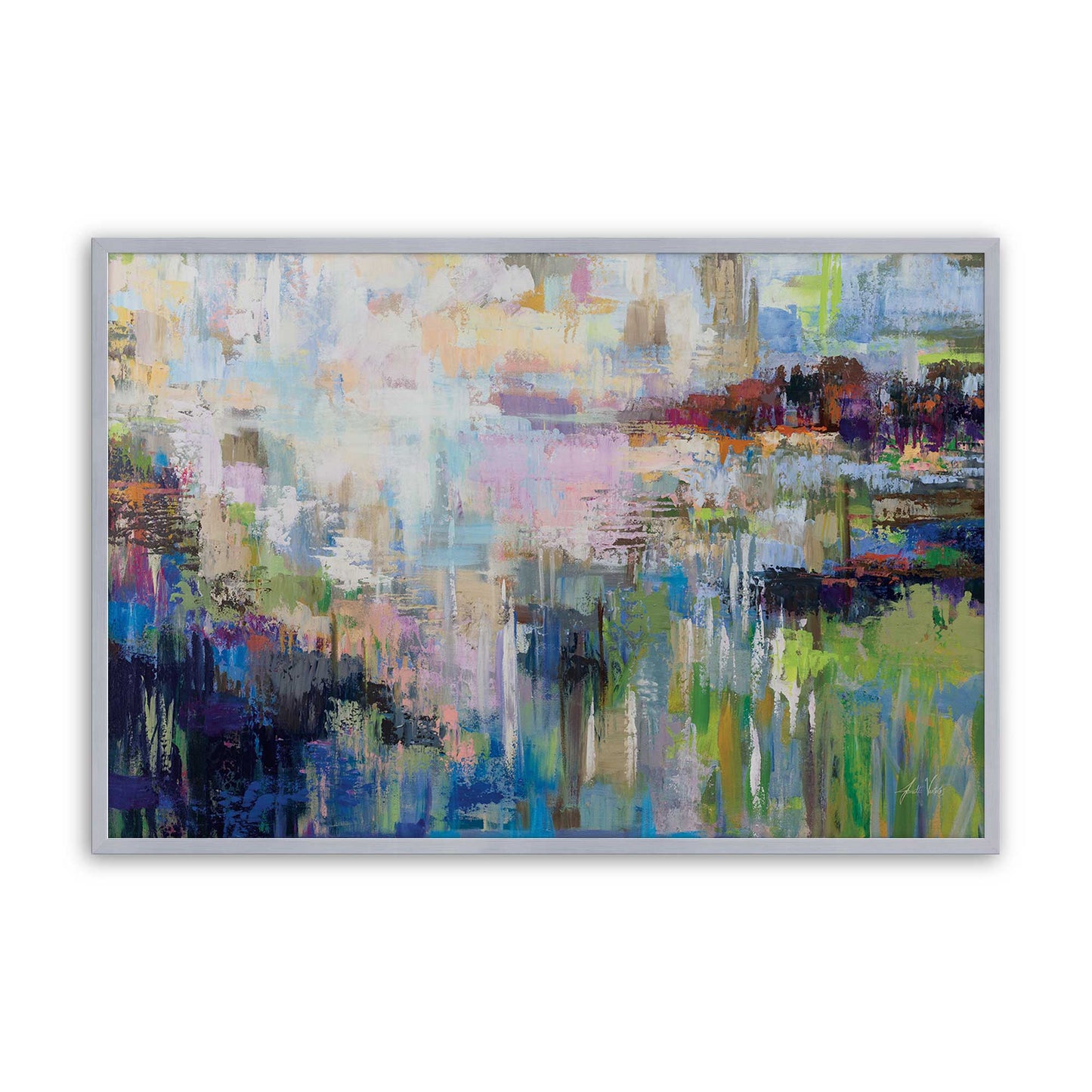 [Color:Polished Chrome], Picture of art in a Polished Chrome frame