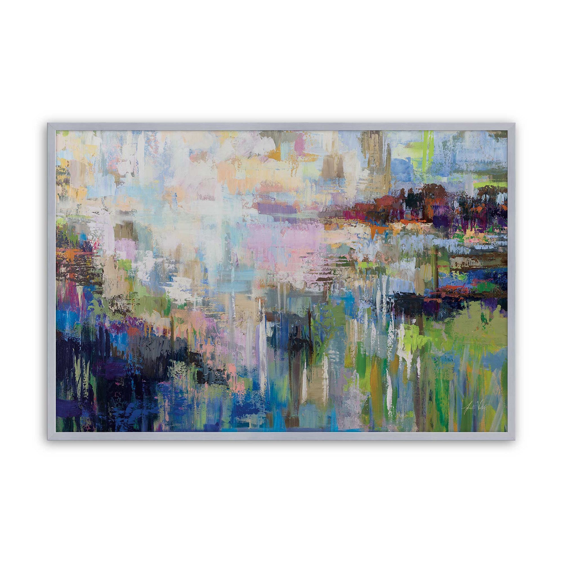 [Color:Polished Chrome], Picture of art in a Polished Chrome frame