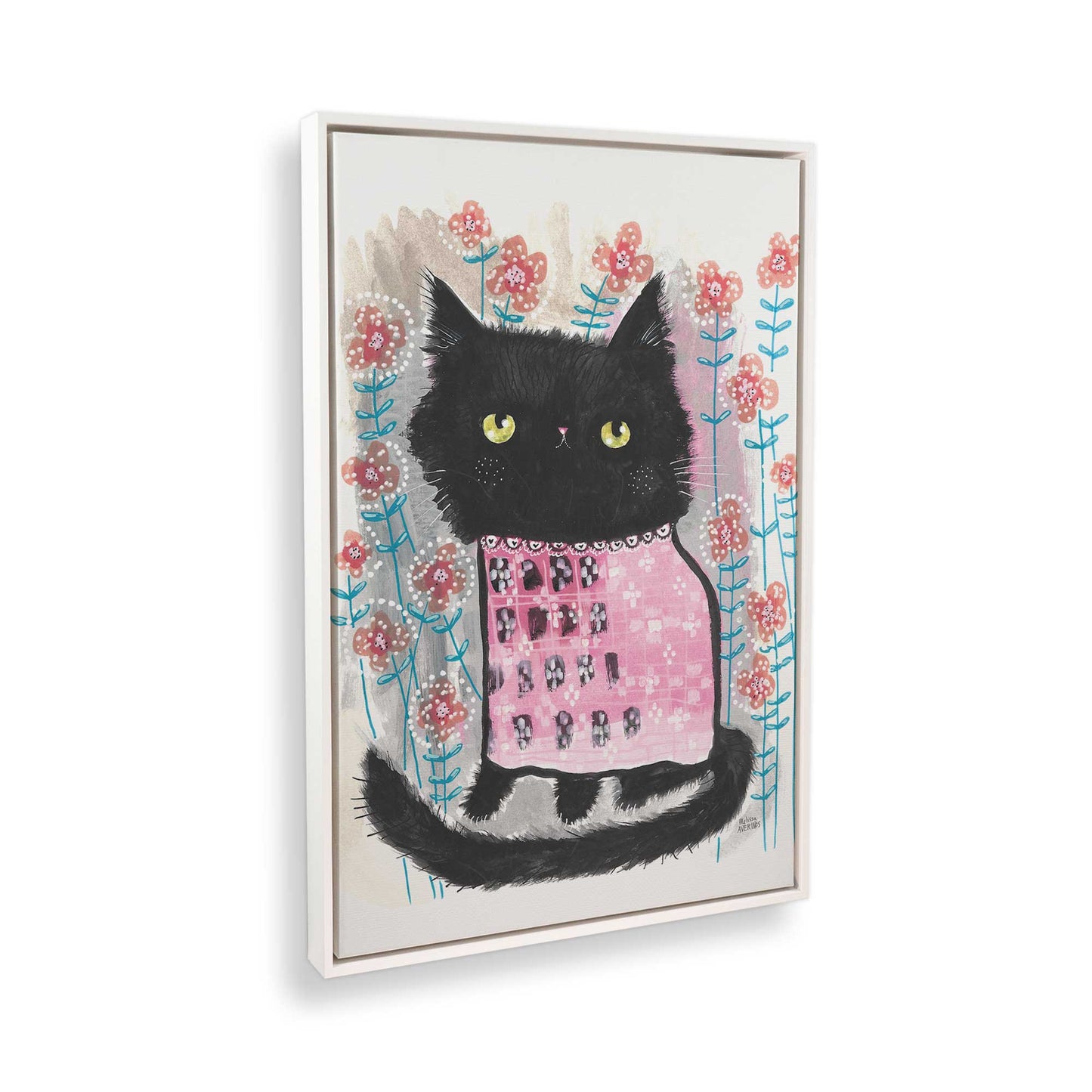 [Color:Opaque White], Picture of the corner of the art