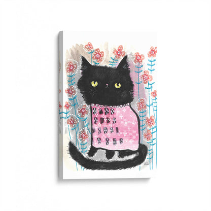 [Color:Stretched Canvas], Picture of art at an angle