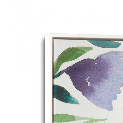 [Color:Opaque White], Picture of art in a White frame at an angle