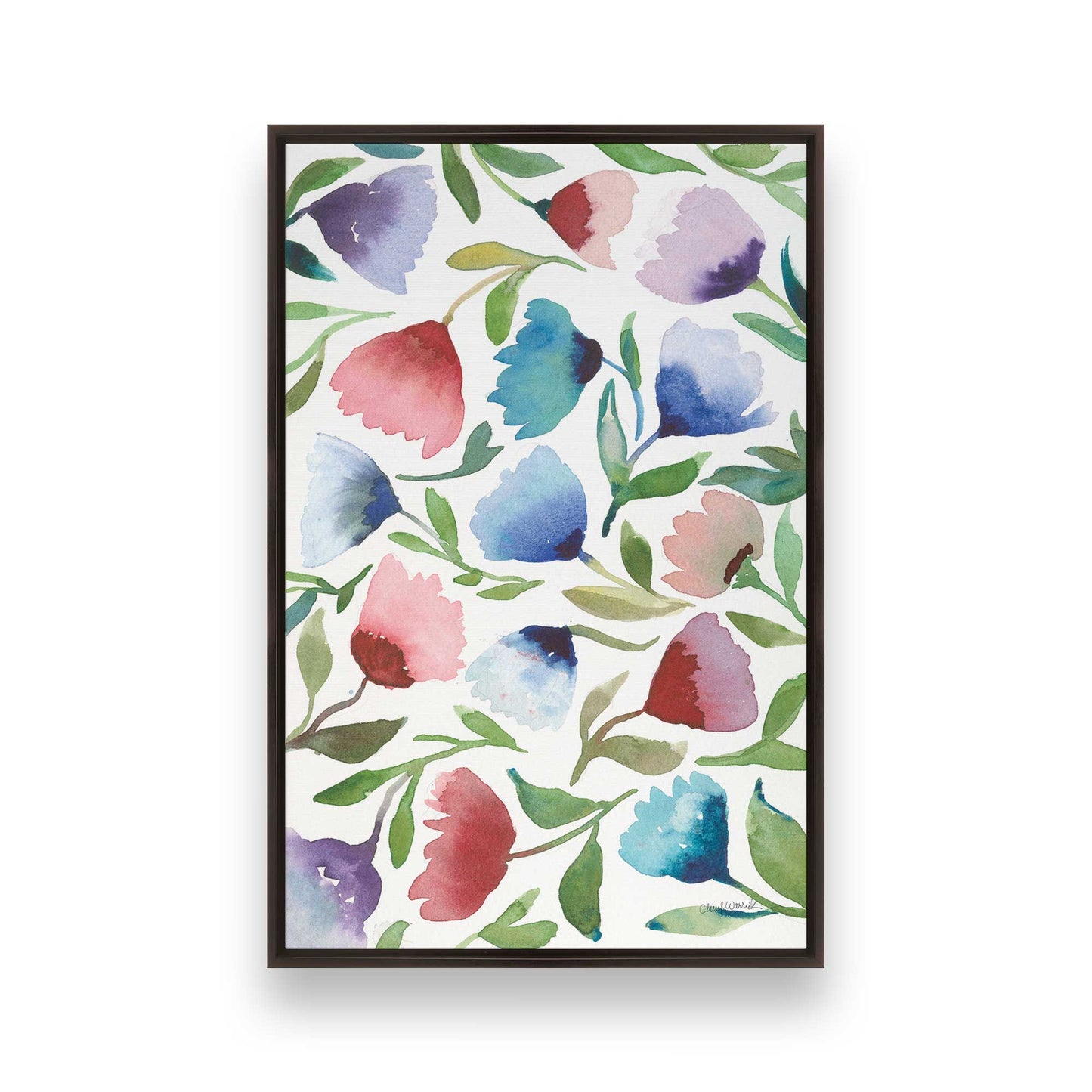 [Color:Espresso], Picture of art in a Espresso frame