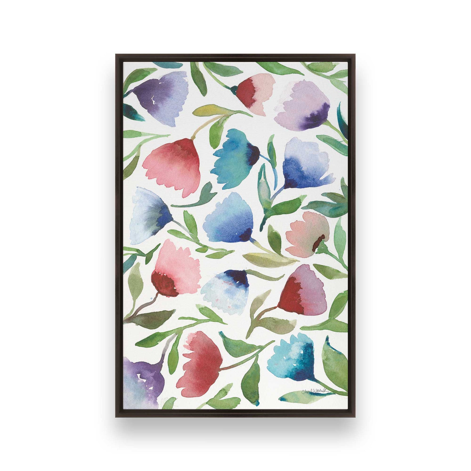 [Color:Espresso], Picture of art in a Espresso frame