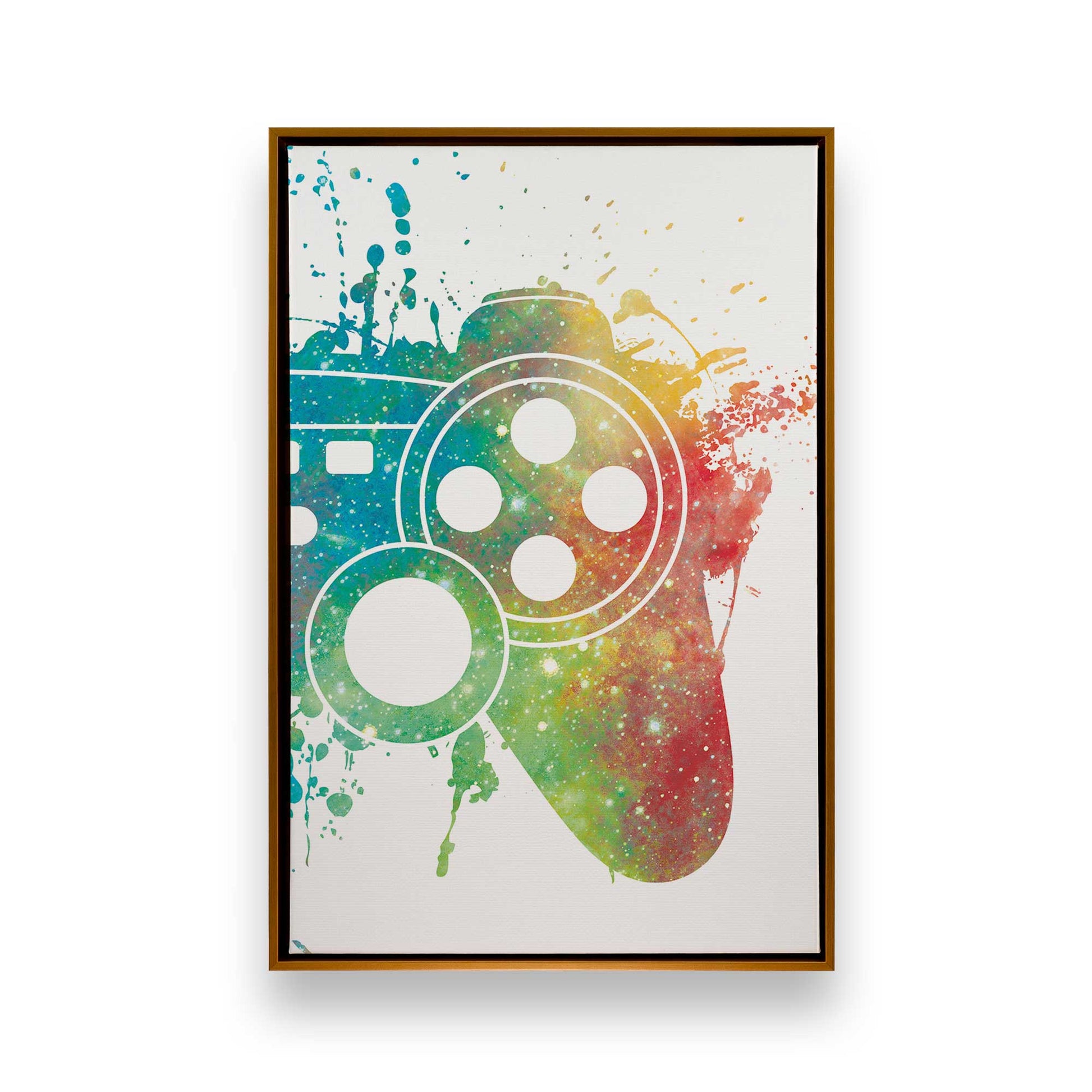 [Color:Polished Gold], Picture of art in a Polished Gold frame