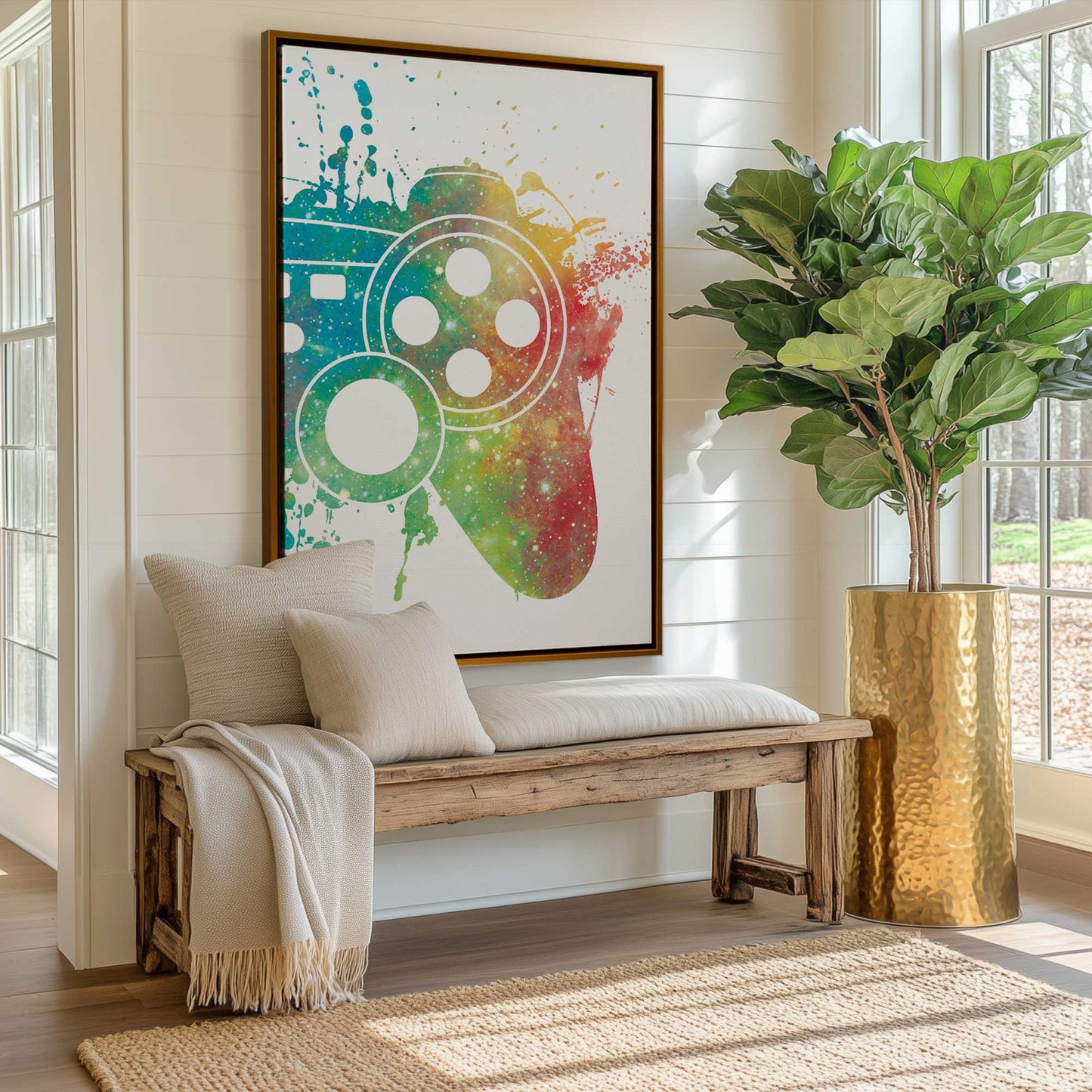 [LIFESTYLE],[SPECIAL], Art in a room