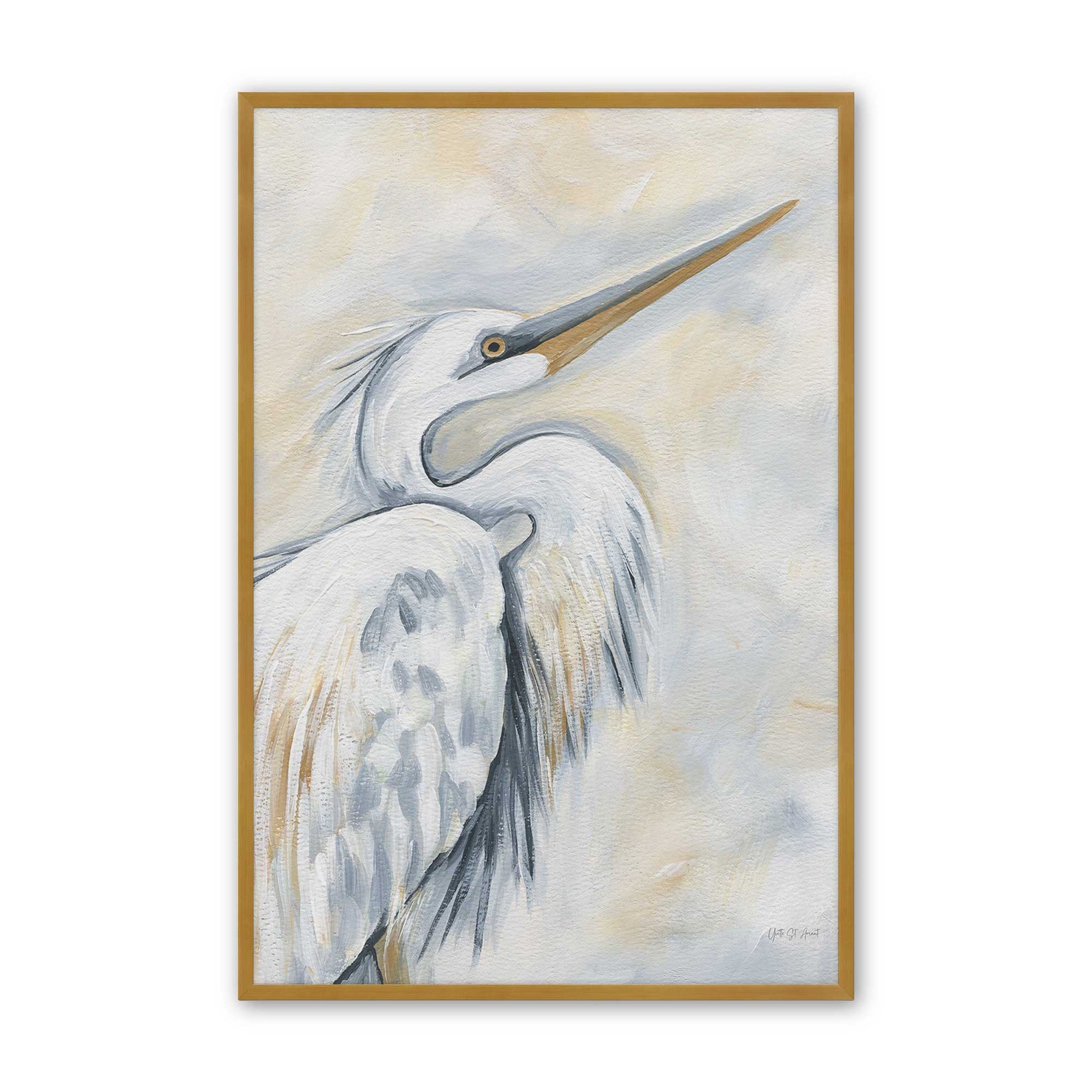 [Color:Polished Gold], Picture of art in a Polished Gold frame