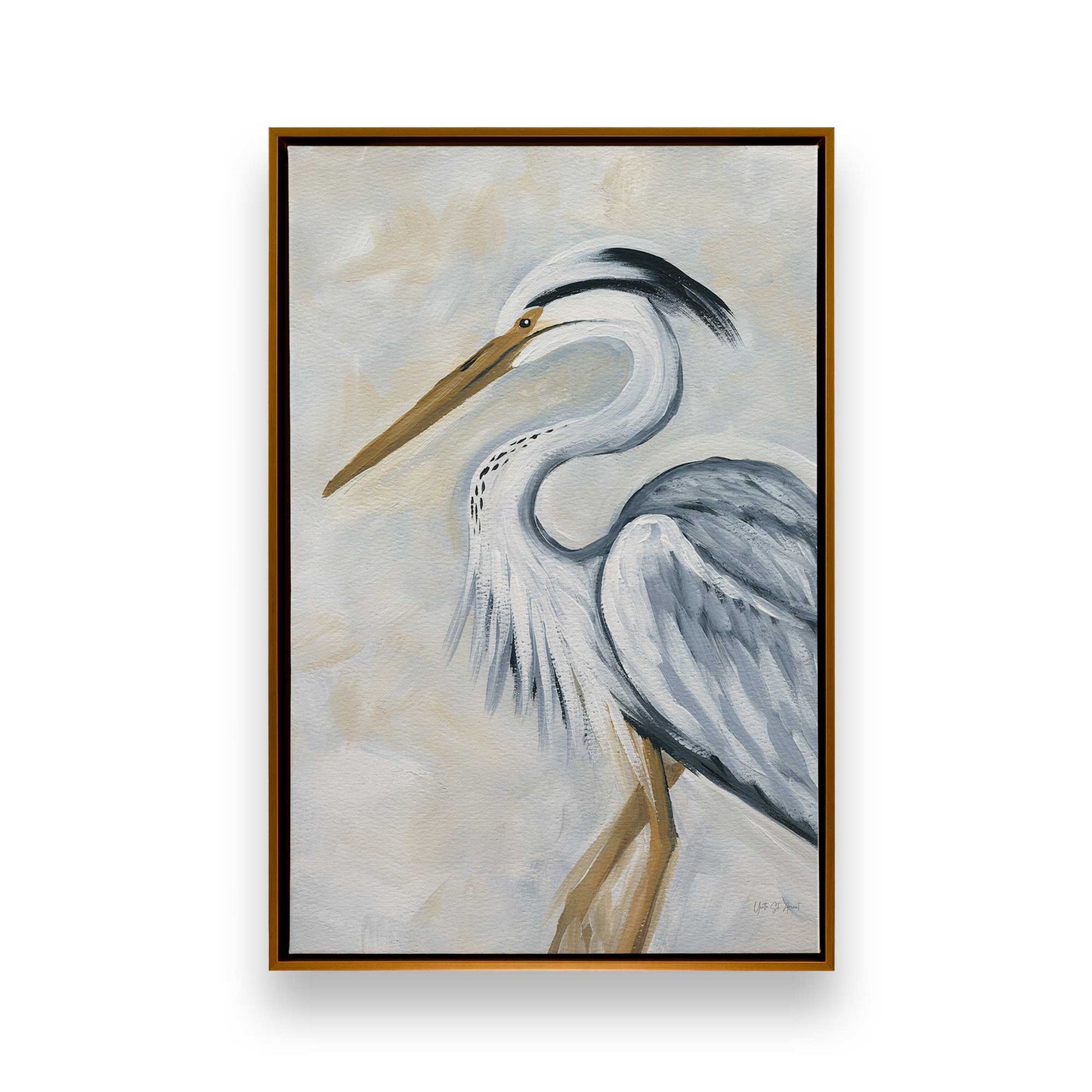 [Color:Polished Gold], Picture of art in a Polished Gold frame