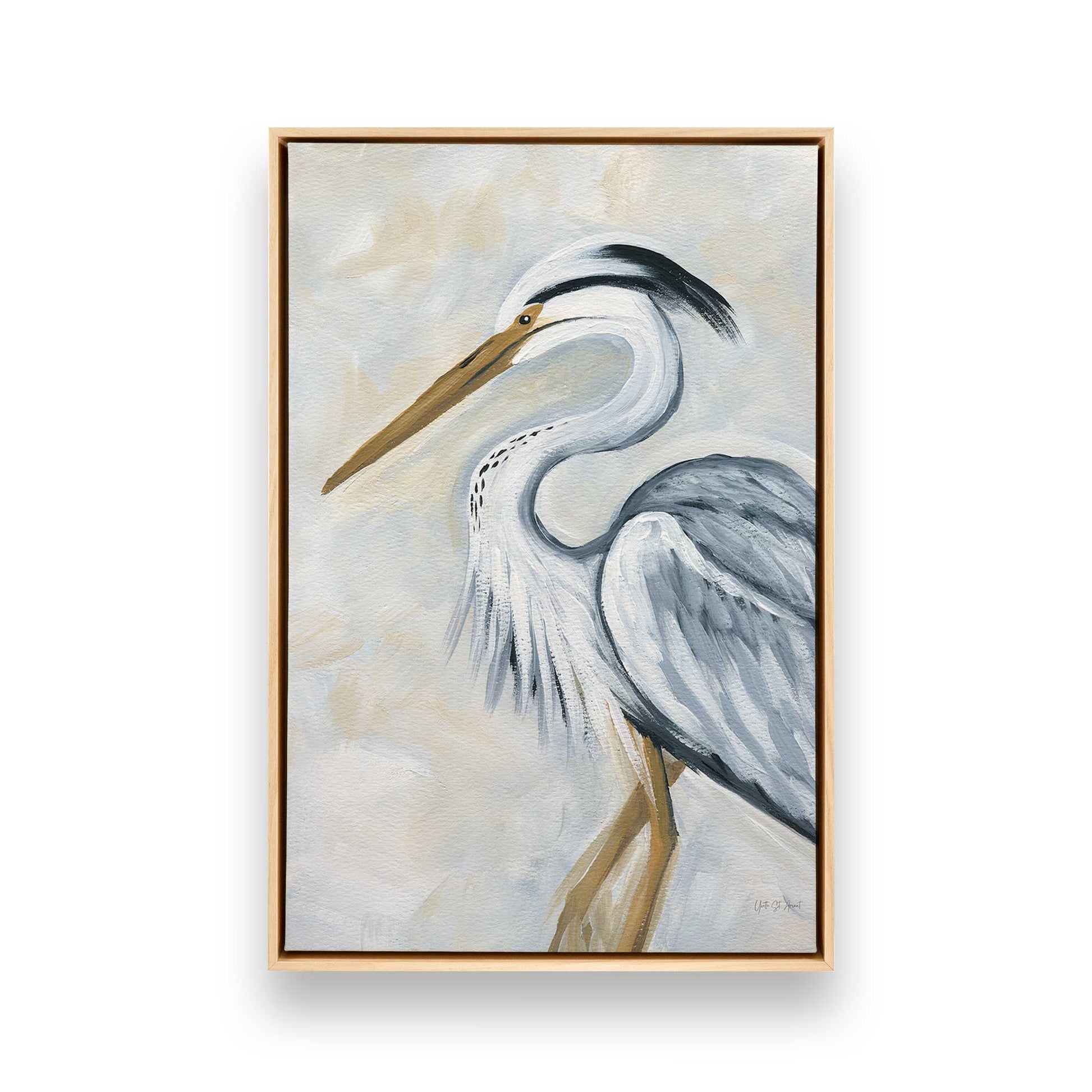 [Color:American Maple], Picture of art in a American Maple frame